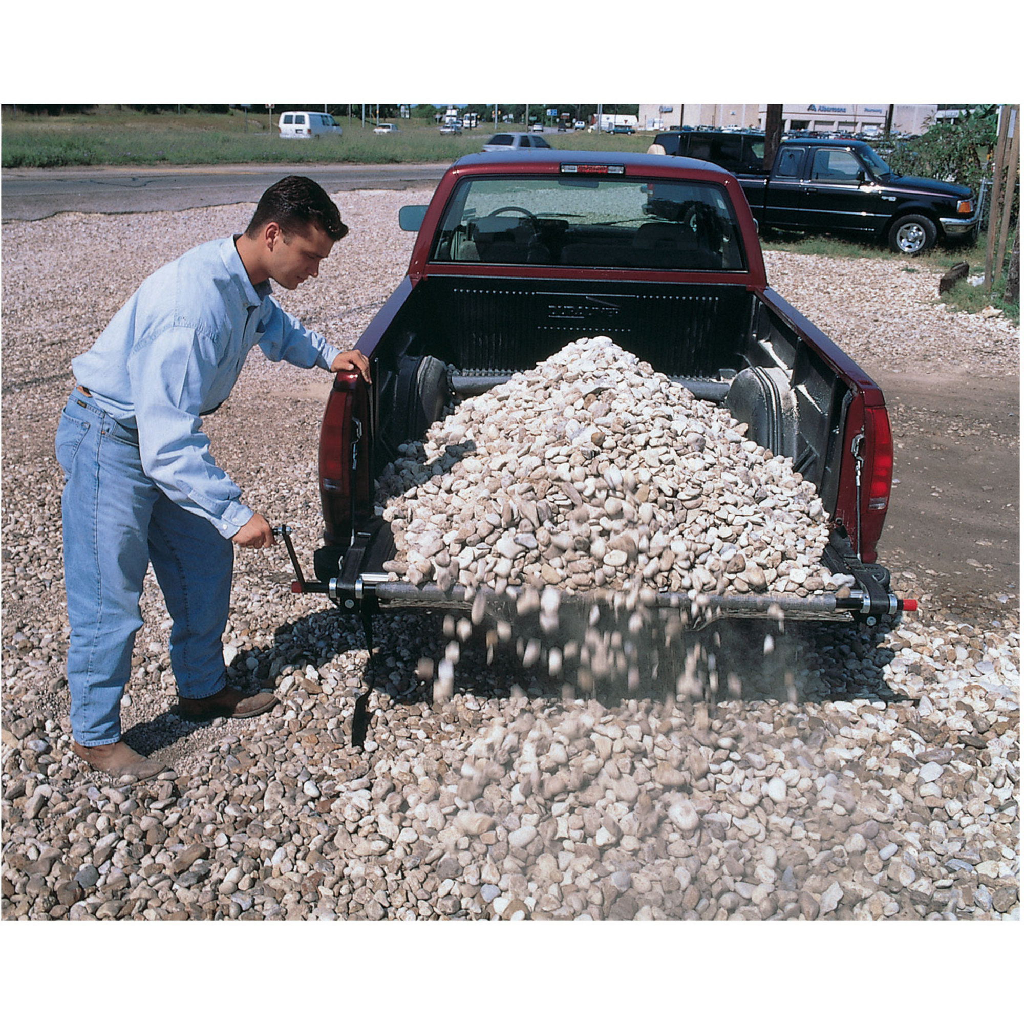 Load Handler Cargo Unloader — 2000-Lb. Capacity, for Small to Mid-Size Trucks